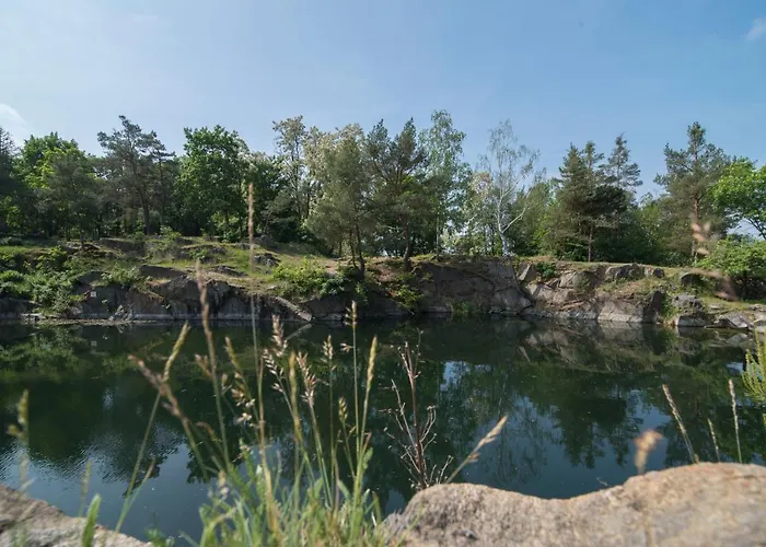 Wellness - Vodni Nadrz Slapy - 40km Od Prahy Hébergement de vacances Necin